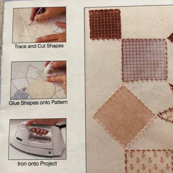 2 sets NWT Quilt B Quick no sew craft - Picture 8 of 14